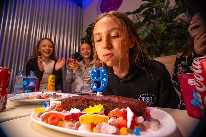 Déroulement d'un anniversaire enfant chez Rush Action Game à Aix-en-Provence