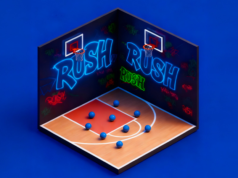 Challenge Basket chez Rush Action Game à Belfort